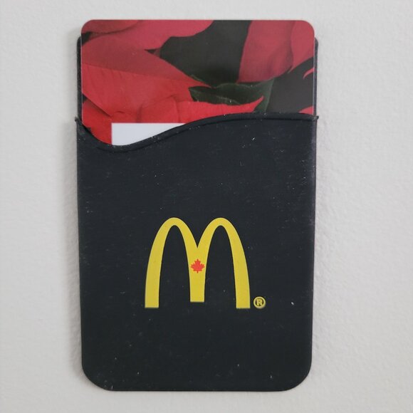 McDonalds (Official) Silicone Credit Card Phone Pocket - Picture 2 of 3